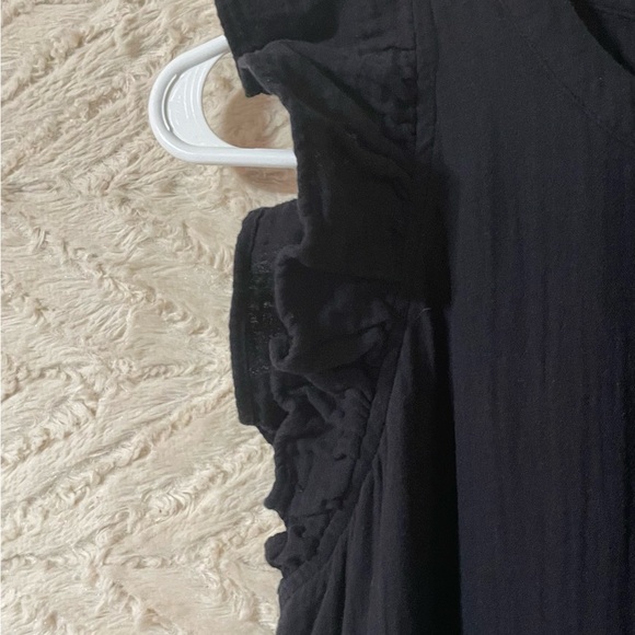 UNIVERSAL TREAD Elegant Black Sleeveless Dress - Picture 6 of 7